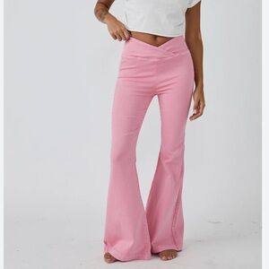 We The Free Venice Beach Peony flare pants